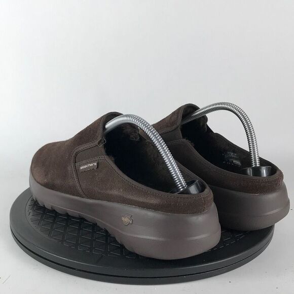 Skechers On The Go Joy Snuggly Slip On Brown 15530W Women’s Size 10 Wide - Picture 7 of 12